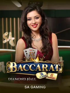 Meja live Baccarat Diamond Hall di IDRHoki138